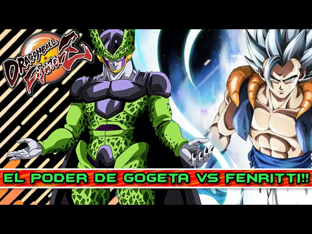 fenritti siente el poder de gogeta!dragon ball fighterz